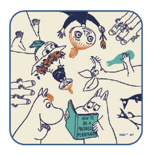 【宮本(株)商品★税込2860円以上で送料無料キャンペーン】【宮本】はんかちMOOMIN ムーミンスマホ・メガネ拭きハンカチ フレンズ ブルー【NEW202311】 【宮本(株)商品★税込2860円以上で送料無料キャンペーン】【宮本】はんかちMOOMIN ムーミンスマホ・メガネ拭きハンカチ フレンズ ブルー【NEW202311】