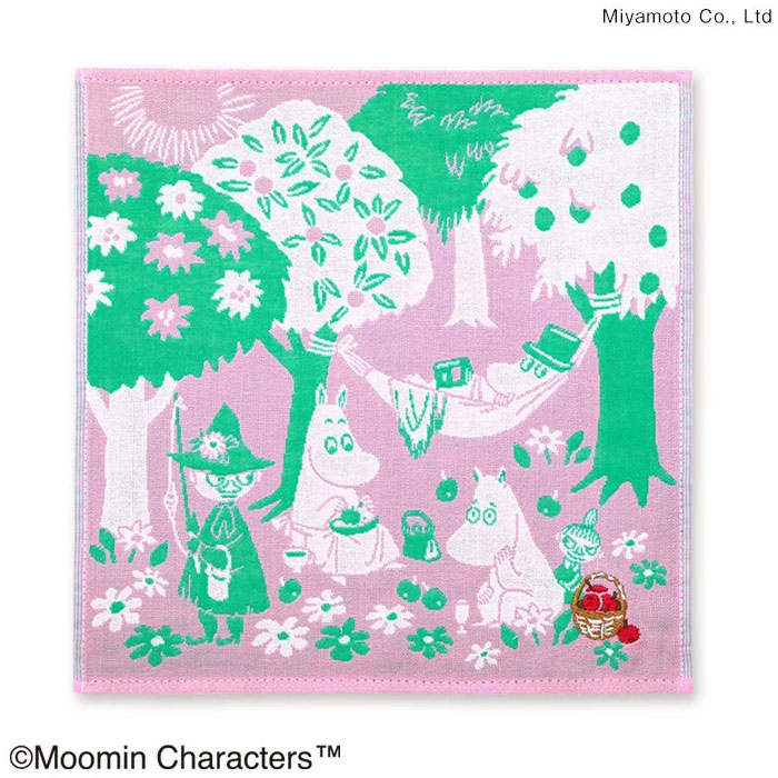 確認用699円ムーミンスナフキンガーゼ　ハンドタオル　大判タオルハンカチ　ギフト MOOMIN - ムーミン ガーゼ ハンカチ ハンドタオル タオル