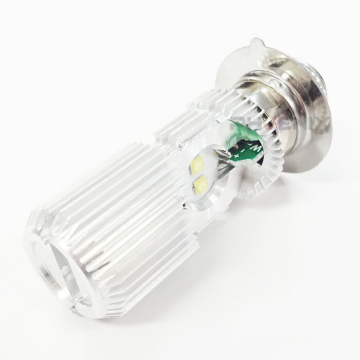 ヘッドライト LED PH7 T19L P15D 直流専用 12V バルブ Hi/Lo切替 白色発光 8w 5700k-6200k バイク