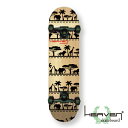 【訳あり特価】スケートボード コンプリート 完成品 HEAVEN SKATEBOARD AFRICA 31×8inchi アフリカ 78.7×20.32センチ ...