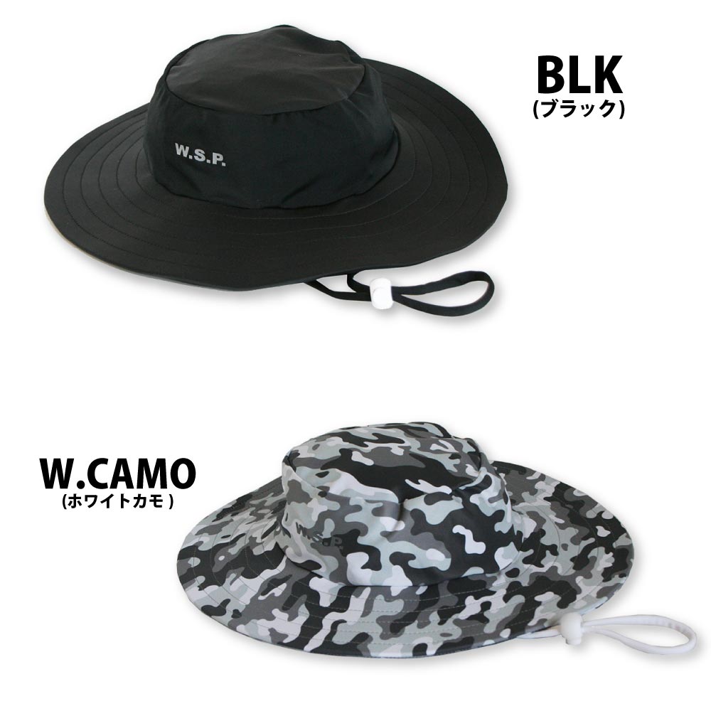 W.S.P. サンハット WATERMAN SUN HAT ウォーターマンサンハット UVケア帽子 UPF50 メンズ レディース ラッシュガード素材 水辺用ハット ビーチ プール キャンプ アウトドア サイクリング 登山 フェス トレッキング サップ SUP