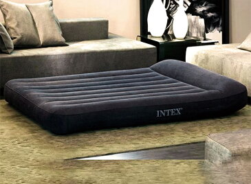 【土日もあす楽】エアーベッド INTEX インテックス ピローレスト クラシック シングル Twin Pillow Rest Classic Airbed 66767 持ち運び 幅99×長さ191×高さ23cm アウトドア 車中泊 ゲスト用 キャンプ