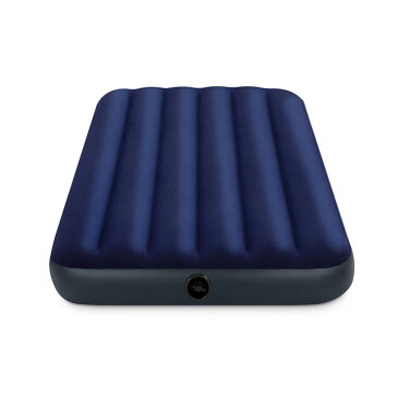 【土日もあす楽】エアーベッド INTEX インテックス クラシック ダウニー シングル Classic Downy Airbed 68757 幅99×長さ191×高さ22cm アウトドア 車中泊 ゲスト用 キャンプ