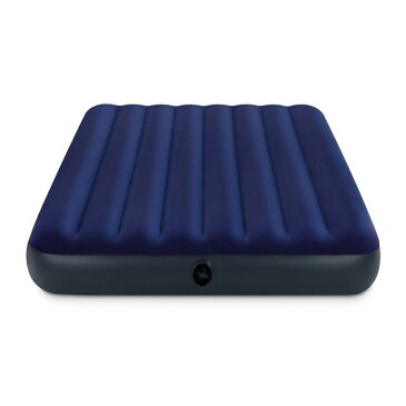 【土日もあす楽】エアーベッド INTEX インテックス クラシック ダウニー ダブル Classic Downy Airbed 68758 幅137cm×長さ191cm×高さ22cm アウトドア 車中泊 ゲスト用 キャンプ おすすめ お得