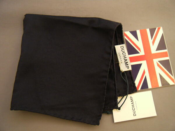 |Pbg`[t VN`[t E[F Y am Silk p Duchamp hDV Size30x30cm Navy lCr[  C183