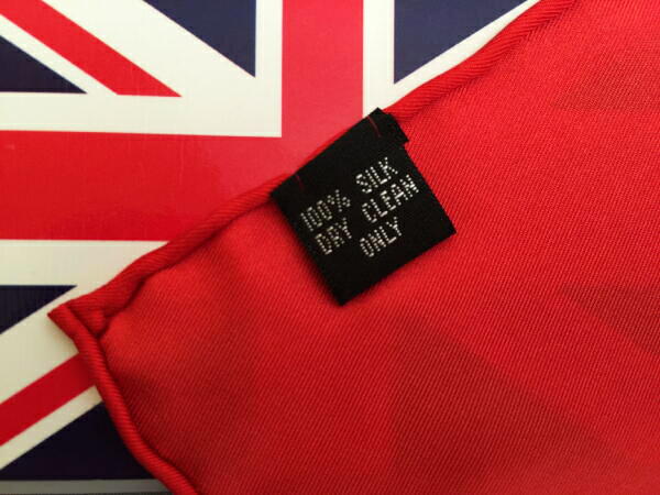 �ݥ��åȥ����� ���륯������ ��� �»� Silk �ѹ� �ޥ����륽�� of ����ɥ� ��Ƚ Solid/Red Size40x40cm C227