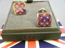 カフス カフリンクス Cufflinks メンズ 紳士 英国製 LondonBadge&Button ロンドンバッジ＆ボタン社 153B L216