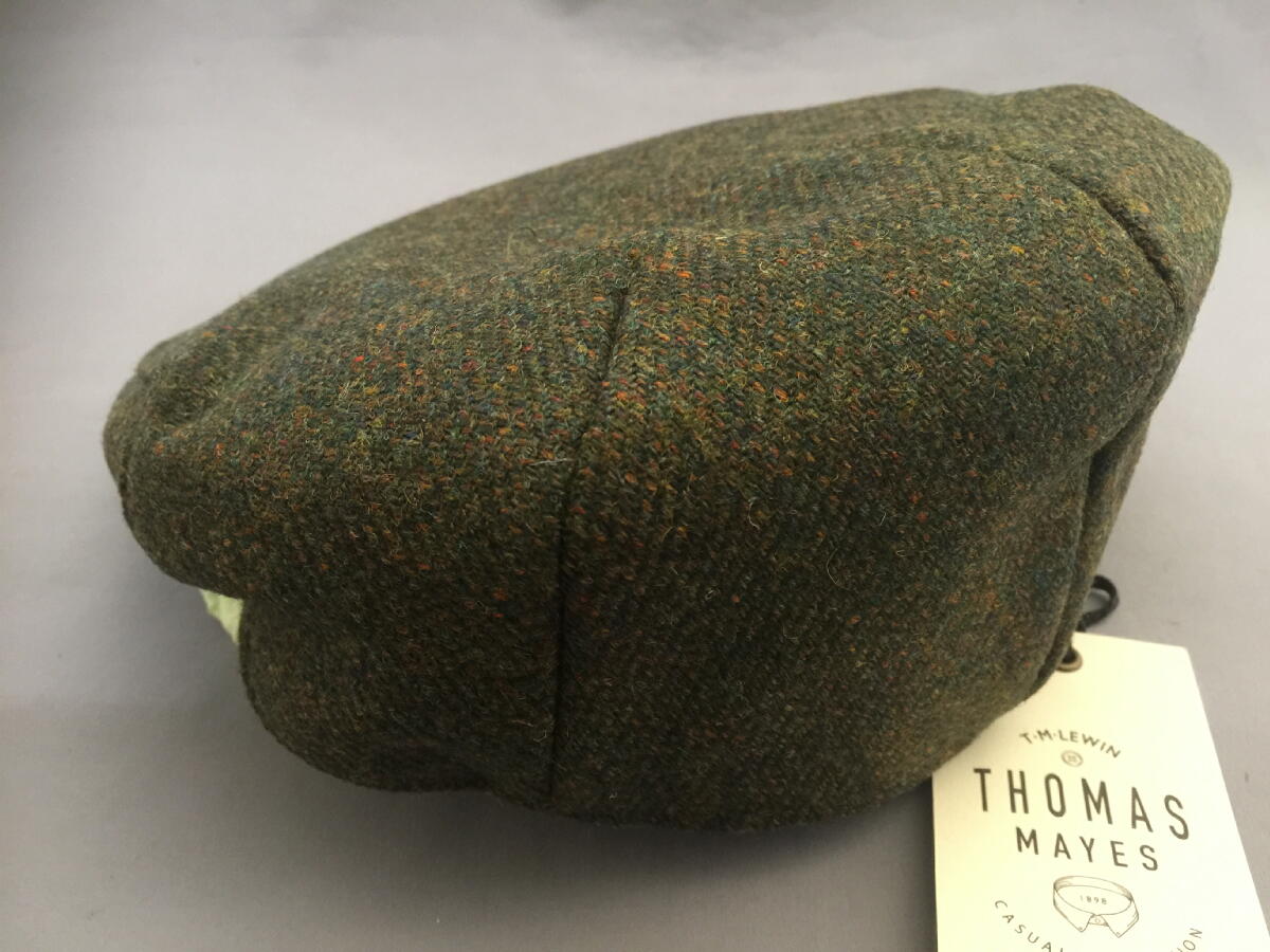 帽子 ハンチング メンズ 紳士 ティーエムルーイン TMLewin ウール＆シルク Wool Silk Green グリーン 緑 サイズ選択 H002 3