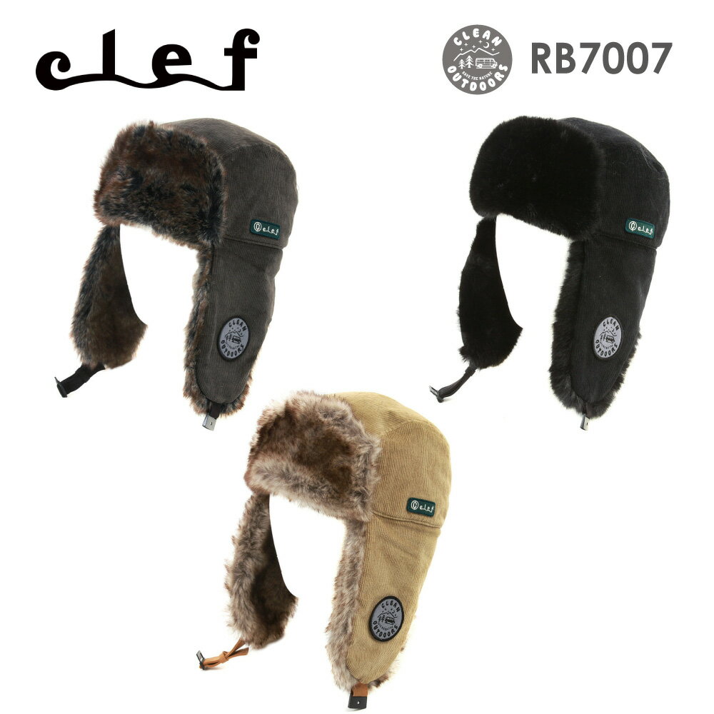 【Clef】クレ RB7007 CD BOMBER CAP シーディー ボンバー キャップ