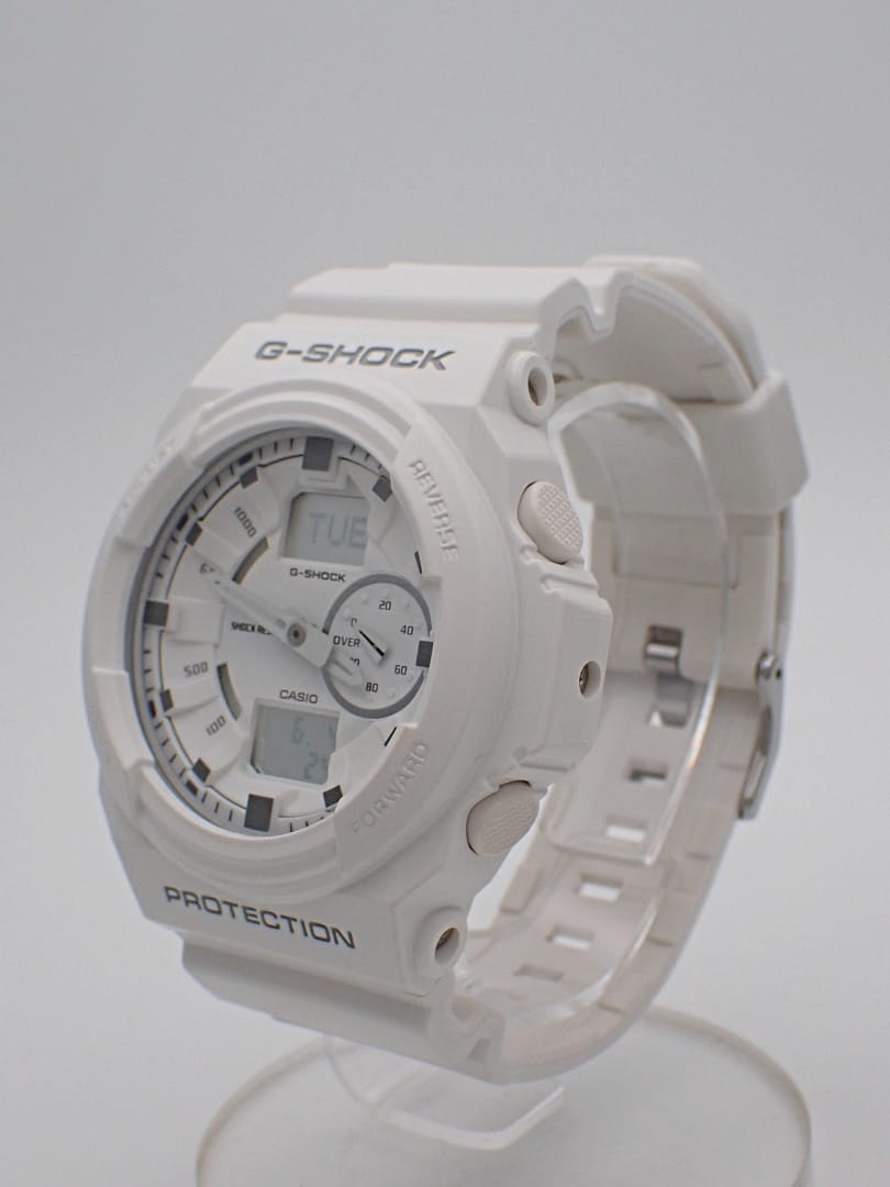 CASIO G-SHOCK カシオ GA-150-7AJF アナデジ コンビネーションモデル ホワイト 中古A-【中古】【大信質舗】【質屋出店】管理番号：B-2248