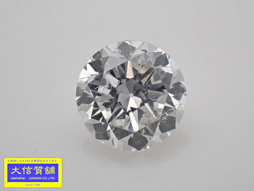 ダイヤモンドルース 0.629ct Fカラー SI-2クラリティ FAIRカット 新品同様品【中古】【大信質舗】【質屋出店】管理番号:C-8799 ダイヤモンドルース 0.629ct Fカラー SI-2クラリティ FAIRカット 新品同様品【中古】【大信質舗】【質屋出店】管理番号:C-8799
