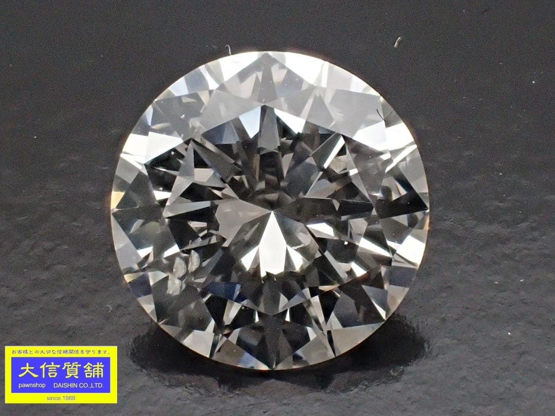 ダイヤモンドルース 1.774ct Iカラー SI-1クラリティ GOODカット 蛍光性FAINT 新品同様品【中古】【大信質舗】【質屋出店】管理番号：C-9497