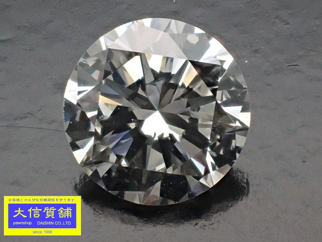 ダイヤモンドルース 0.712ct Iカラー VS-1クラリティ GOODカット 蛍光性FAINT 新品同様品【中古】【大信質舗】【質屋出店】管理番号：C-9509