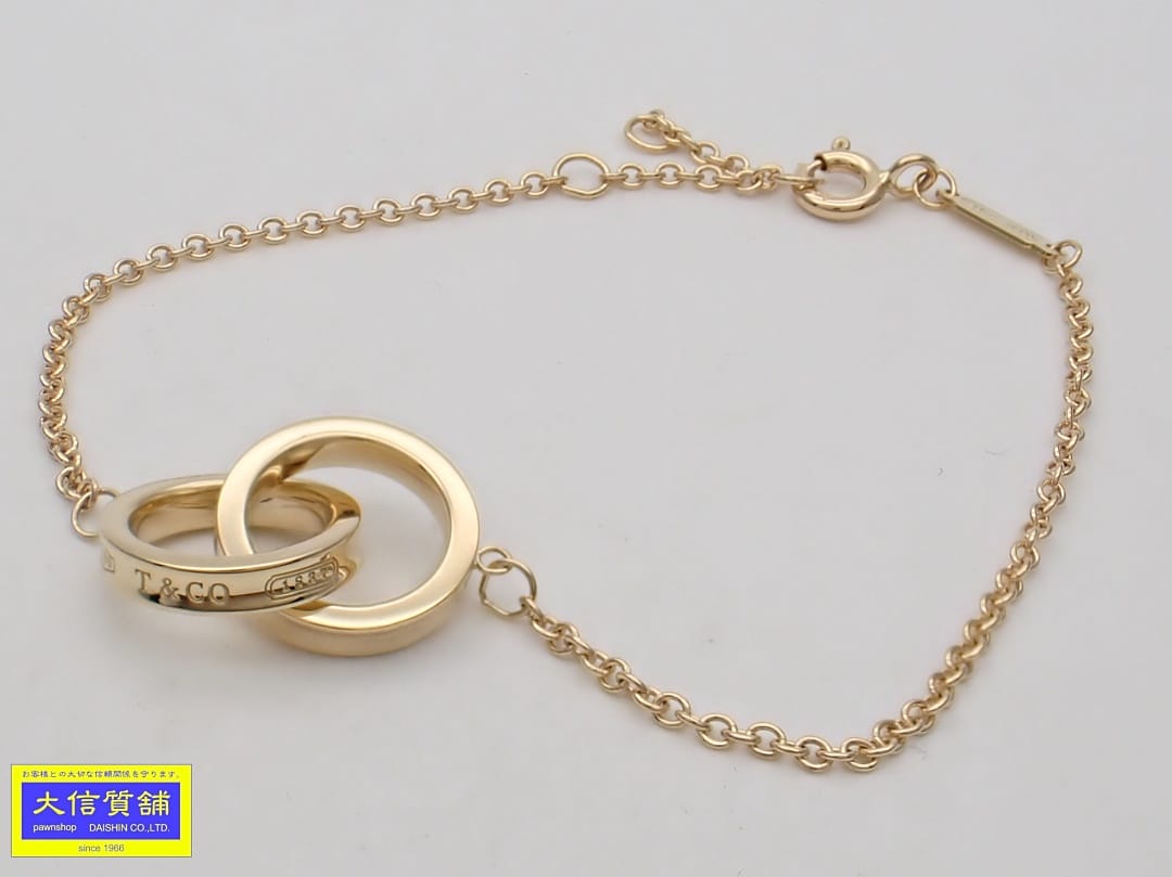 楽天市場】ティファニー インターロッキング リング（ブレスレット