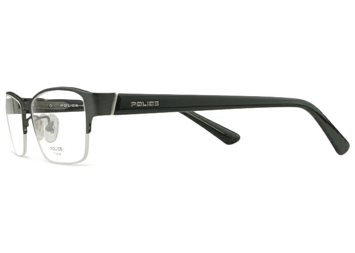 ポリス POLICE vplm46j 3color ナイロール 伊達 度付き チタン メンズ 紳士 老眼鏡 遠近両用 めがね メガネ 眼鏡 新品 送料無料 54□16