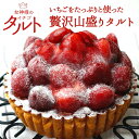 女神のストロベリータルト 4.5号サイズ 苺タルト いちごタルト イチゴタルト フルーツタルト ギフト お取り寄せ 冷凍 苺ケーキ いちごケーキ ケーキ カスタ...