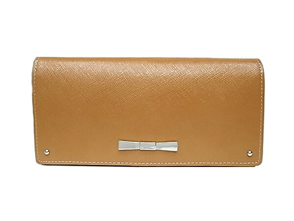 ハッシュパピー 長財布 ブラウン Hush Puppies 財布【中古】【未使用】