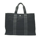 :エルメス フールトゥ GM ブラック HERMES【中古】(4)