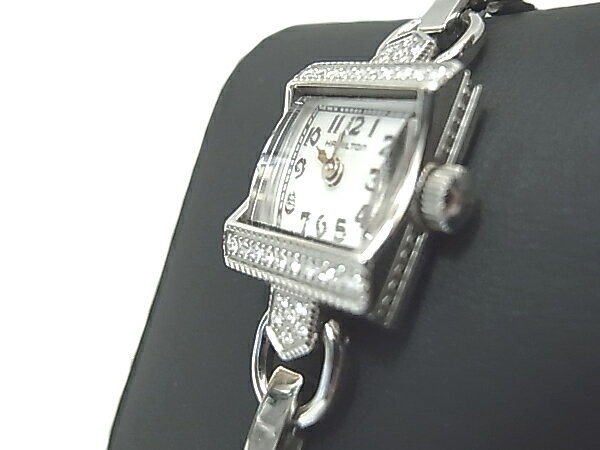 :ハミルトン ダイヤモンド入り レディース 腕時計 HAMILTON ヴィンテージ 時計【中古】時計