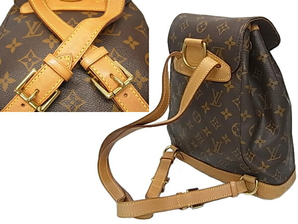 ルイヴィトン モノグラム モンスリMM リュック M51136 LOUIS VUITTON ヴィトン【中古】