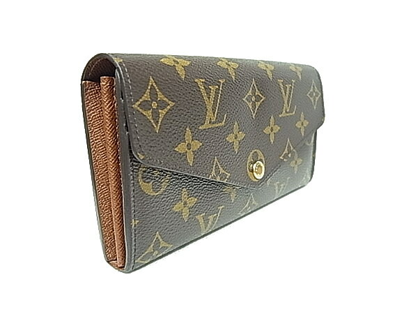 ルイ・ヴィトン ●【送料無料】 モノグラム ポルトフォイユ・サラ M60531 長財布 LOUIS VUITTON ヴィトン【中古】ルイヴィトン