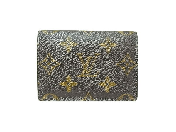 LOUIS VUITTON - :ルイ・ヴィトン モノグラム アンヴェロップカルトドゥヴィジット カードケース M62920 LOUIS VUITTON ヴィトン【中古】