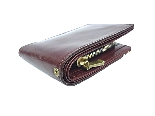 :タケオ キクチ 二つ折り財布 ワイン TAKEO KIKUCHI TK 【未使用新品】