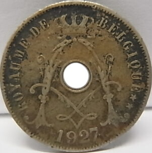 :Belgique 25 Centimes 1927ǯ