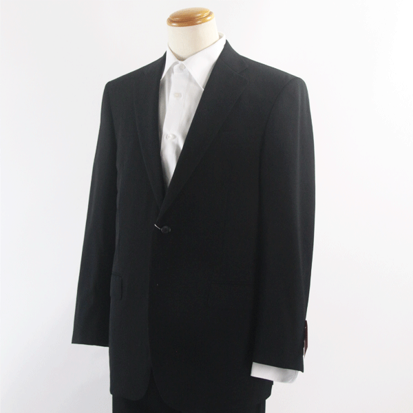 礼服 スーツ ロンナー AB6・BE5号サイズ 8111 ブラック suit メンズ 結婚式 お通夜 葬儀 sui ロンナー半沢直樹 新品 正規品