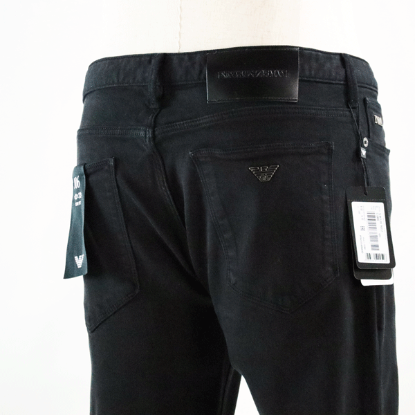 デニムパンツ EMPORIO ARMANI 30-36サイズ W84-96cm 6K1J06-1N0CZ-0999 エンポリオ アルマーニ 20代 30代 40代 50代 ブラック ジーンズ Gパン 秋 冬 メンズ カジュアル おでかけ【smtb-TD】【saitama】あす楽 カジュアル プレゼント ギフト 紳士 2021AW