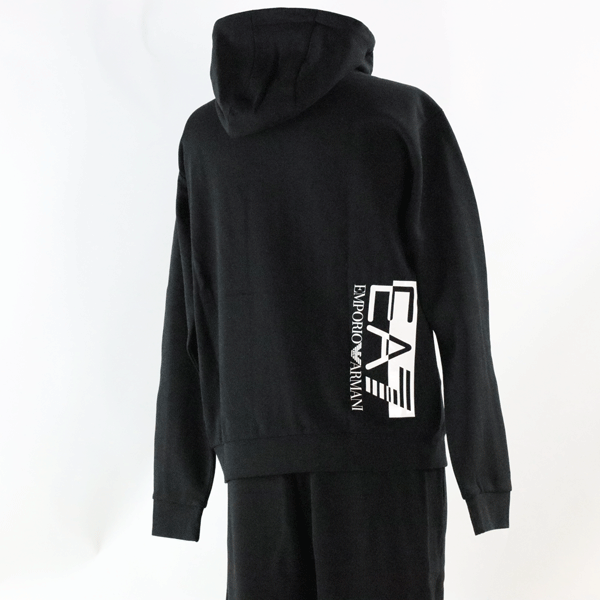 楽天街の洋服屋フタバパーカー上下セット EA7 EMPORIO ARMANI 6RPV66PJ07Zエンポリオ アルマーニ 20代 30代 40代 50代 ブラック メンズ カジュアル おでかけ カジュアル プレゼント ギフト 紳士 イタリア 新品 秋 冬 set up セットアップ