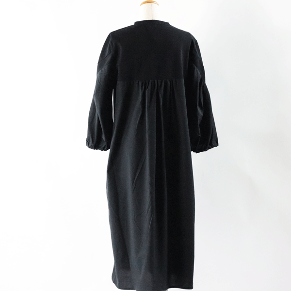 ＼夏プレミアムSALE／ガノッシュ ワンピース フリーサイズ 247-81045 SS 30代 40代 50代 レディース カジュアル 春 夏 1点物 新品 ganosch lady ブラック