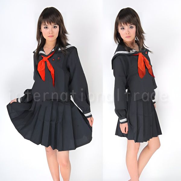 福袋 セーラー服福袋 5点セット ランダム セーラー服2点 プリーツスカート3点 制服風 コスプレ 学生服風コーデ 長袖 半袖 ミニスカート チェック柄 無地 ハロウィン 文化祭 イベント 衣装 ダンス 女装 コスチューム 女子学生風 SSA