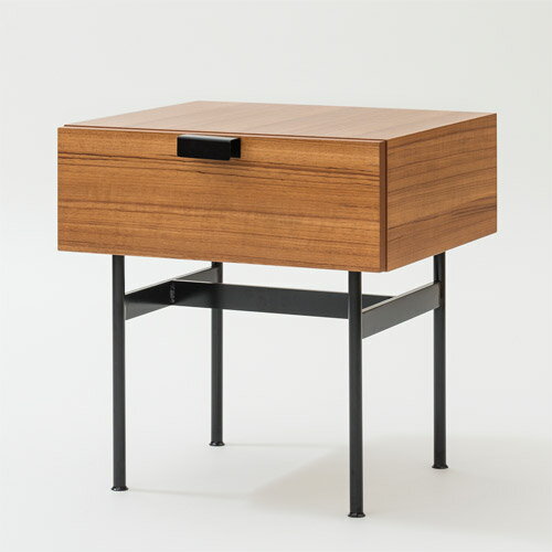 PIERRE PAULIN F181 DRAWER TABLE TEAK BLACK　（ピエール ポラン F181 ドロワー テーブル チーク ブラック） 【送料無料】 【ポイント11倍】