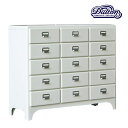 【ダルトン DULTON】 3 COLUMNS BY 5DRAWERS IVORY　（3 カラム バイ 5 ドロワーズ アイボリー） 100-165IV 【送料無料】 【ポイント5倍】