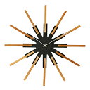 SIRIO WALL CLOCK BLACK　（シリオ ウォール クロック ブラック） CL-3346BK   