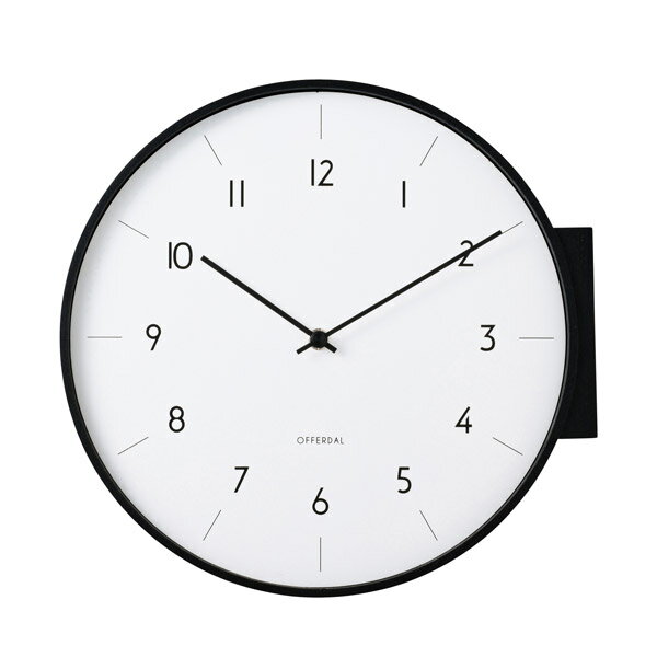 AARNO WALL CLOCK BLACKʥ  å ֥å CL-4464BK ̵ ڥݥ10ܡ IF