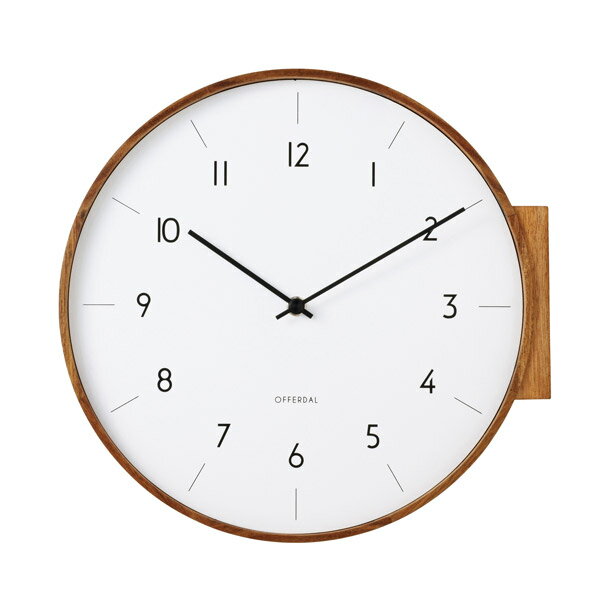 AARNO WALL CLOCK BROWNʥ  å ֥饦 CL-4464BN ̵ ڥݥ10ܡ IF