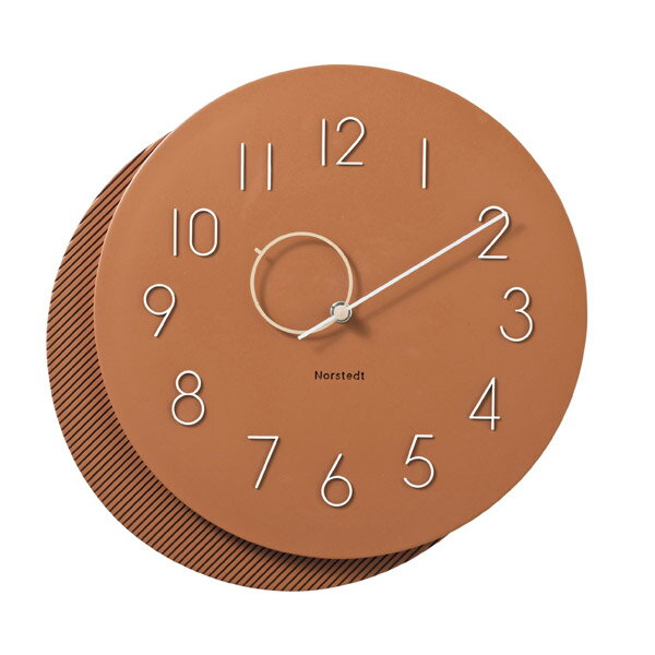 樂天商城 - MITO WALL CLOCK BROWN　（ミト ウォール クロック ブラウン） CL-4466BN 【送料無料】 【ポイント10倍】 【IF】