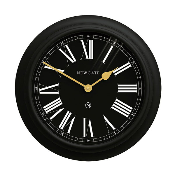 NEW GATE CHOCOLATE SHOP WALL CLOCK BLACK　（ニューゲート チョコレート ショップ ウォール クロック ブラック） TR-4332BK 【送料無料】 【ポイント10倍】 【AWS】