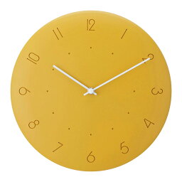 KALMAR WALL CLOCK YELLOW　（カルマル ウォール クロック イエロー） CL-4340YE 【送料無料】 【ポイント10倍】 【IF】