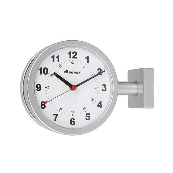 樂天商城 - 【ダルトン DULTON】 DOUBLE FACE CLOCK 170D SILVER　（ダブルフェイスクロック 170D シルバー） S624-659SV 【送料無料】