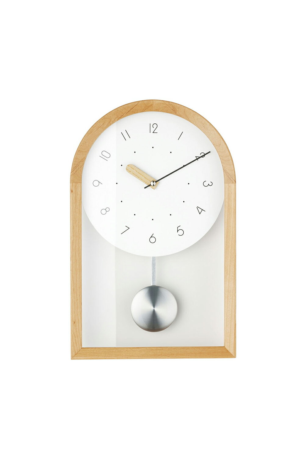 樂天商城 - IKKUNA WALL CLOCK NATURAL　(イクナ ウォール クロック ナチュラル） CL-4621NA 【送料無料】 【ポイント10倍】 【IF】