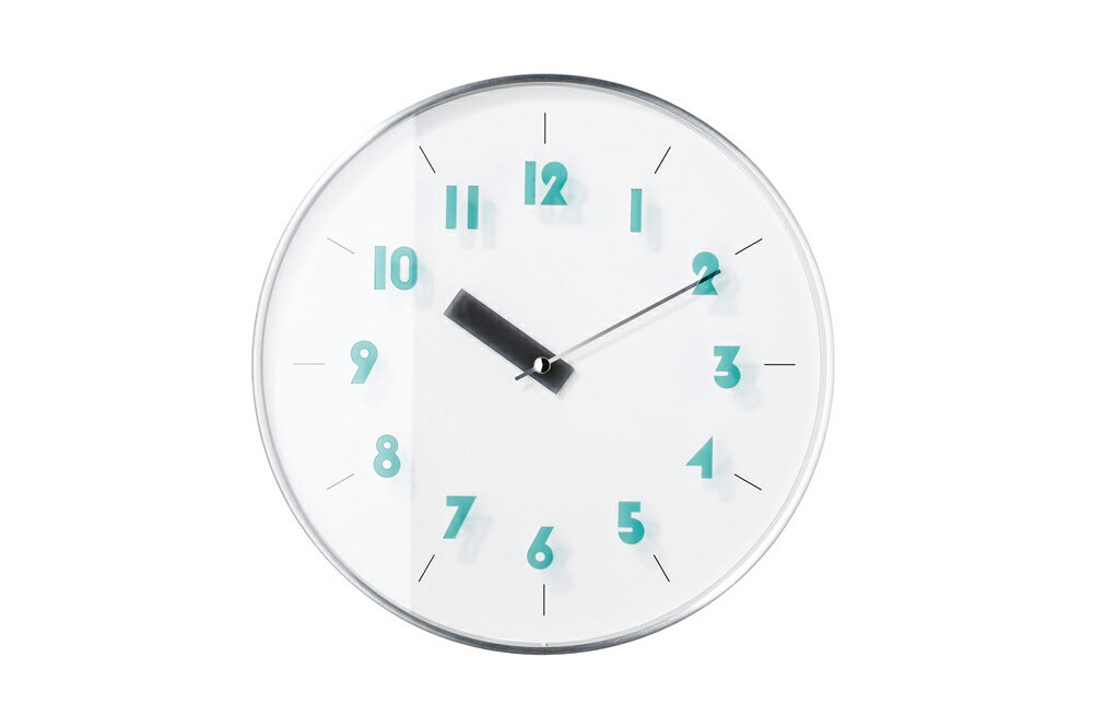 Rakuten - AURIC WALL CLOCK GREEN　（オーリク ウォール クロック グリーン）CL-4622GN 【送料無料】 【ポイント10倍】 【IF】