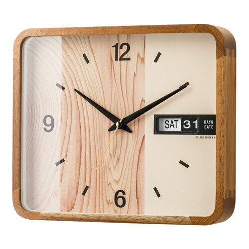 BONELLU WALL CLOCK LIGHT BROWN　（ボネル ウォール クロック ライト ブラウン） CL-2551LB 【送料無料】 【ポイント5倍】 【IF】