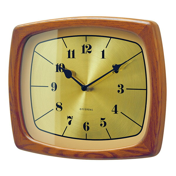 ENOCH WALL CLOCK BROWN　（イーノク ウォール クロック ブラウン） CL-3853BN 【送料無料】 【ポイント10倍】 【IF】