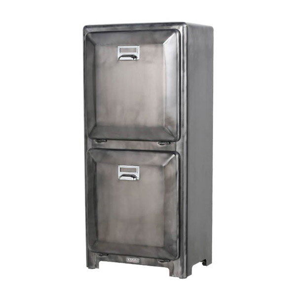 Rakuten - 【ダルトン DULTON】 TRASH CAN DOUBLE DECKER RAW　（トラッシュカン ダブルデッカー ラウ） 100-133rw 【送料無料】 【P10B-DT】