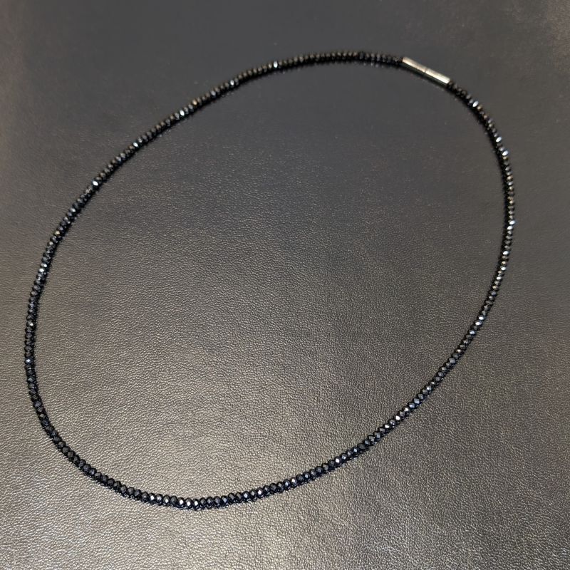 アンドループ typeプラス3 ネックレス ブラックスピネル【andloop/plus3】【石言葉*情熱/成功/目標の達成/勝利/挑戦/不屈/果敢/活力/自己達成/カリスマ性】 スポーツ ネックレス プロ野球選手愛用 ご褒美 誕生日 プレゼント 贈り物 お揃い ギフト オリジナルブランド 京海堂