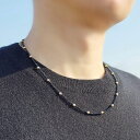 アンドループ TyPeプライド7 ネックレス ダイヤカットオニキス K18ゴールド使用 【andlooP/Pride7】 スポーツ ネックレス プロ野球選手愛用...