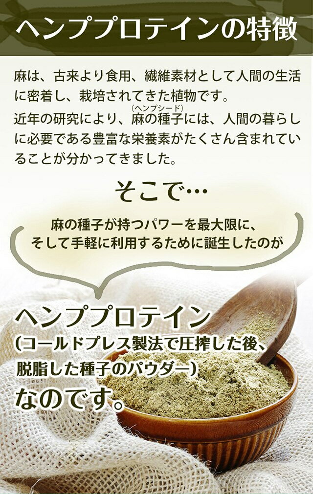 ヘンププロテイン